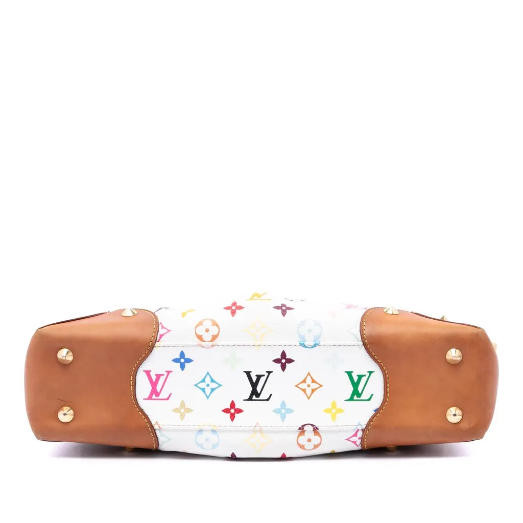Louis Vuitton Monogram Multicolore Judy MM White Very good - Inside View
