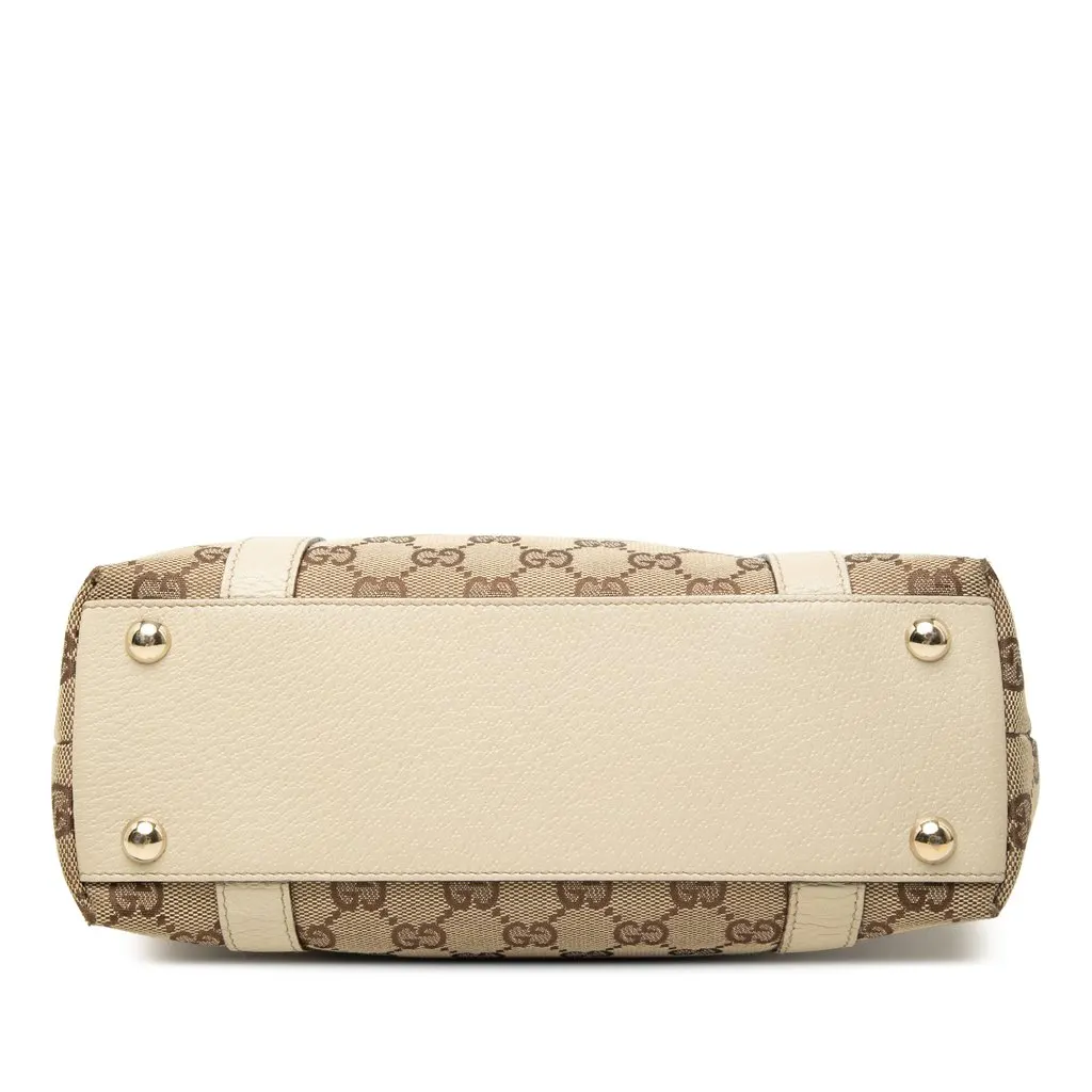 Gucci GG Canvas Abbey D Ring Tote Beige Very good - Inside View