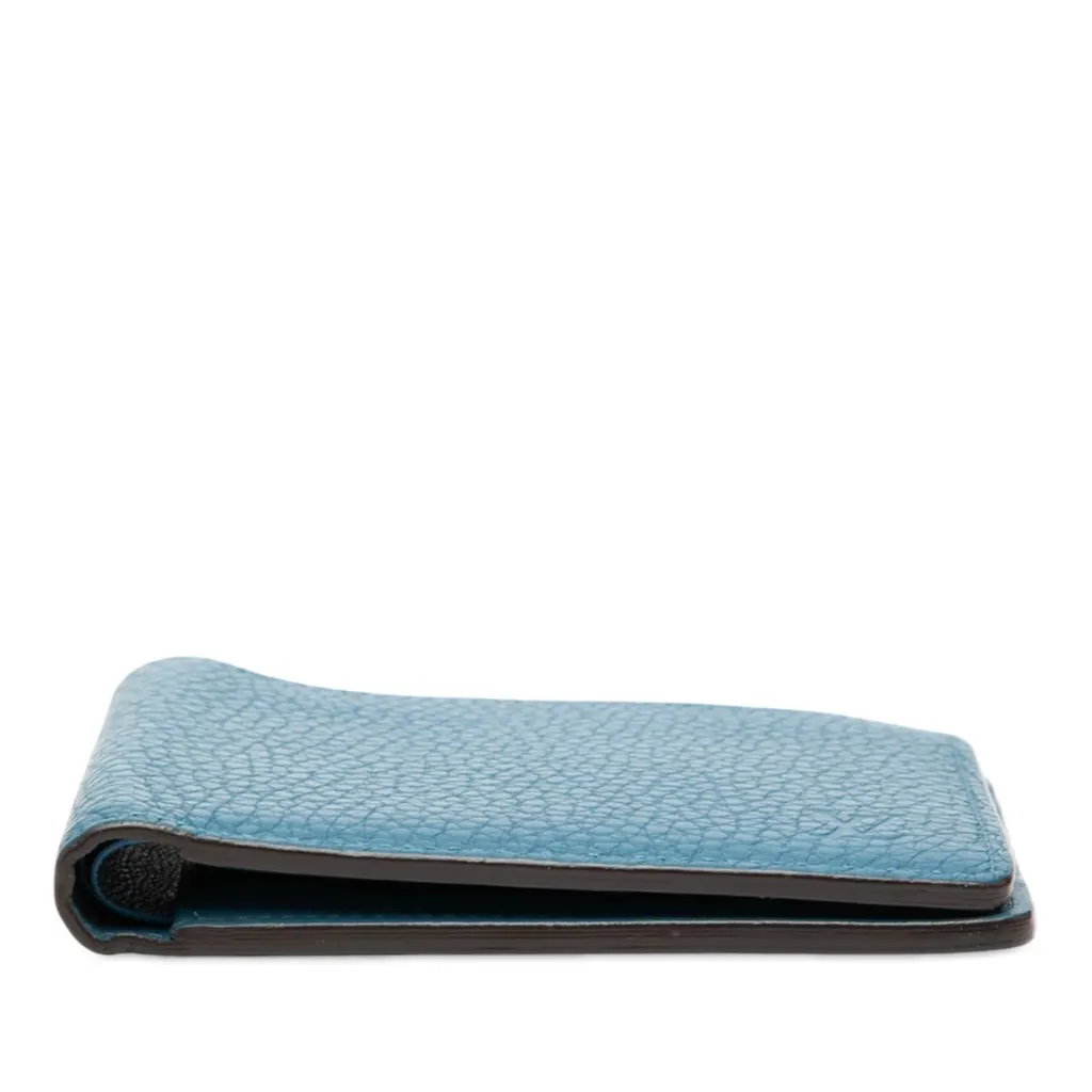 Louis Vuitton Taurillon Multiple Wallet Blue Leather Very good - Inside View