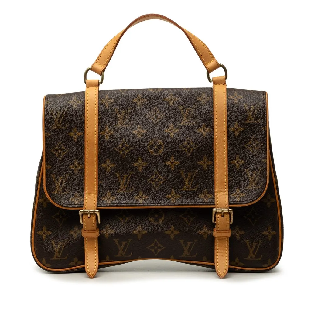 Louis Vuitton Monogram Marelle Sac a Dos Brown Very good - Front View