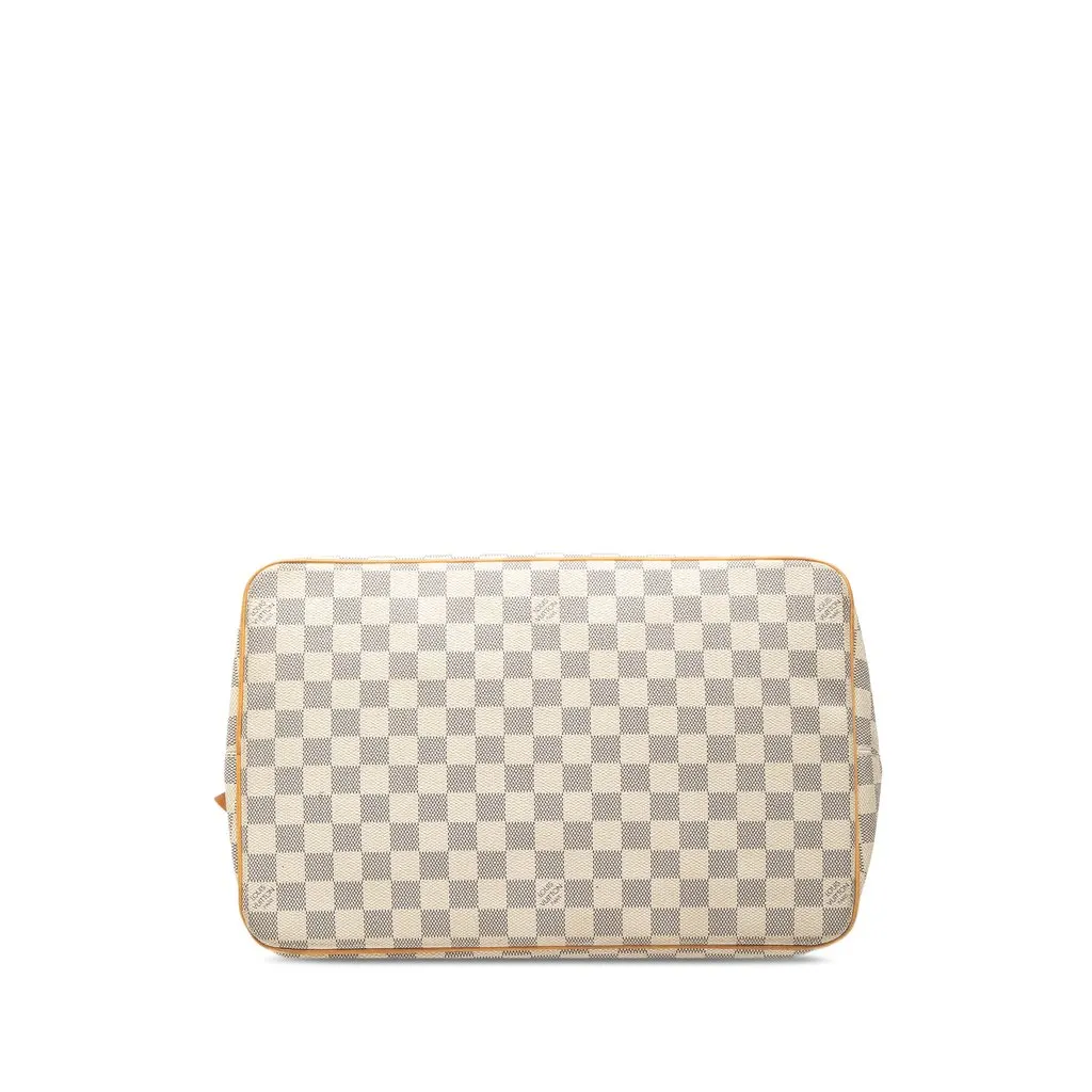 Louis Vuitton Damier Azur Saleya GM White Very good - Inside View