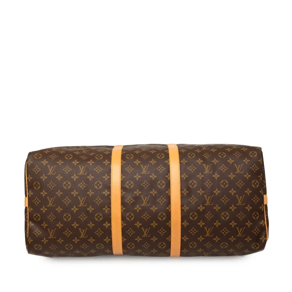 Louis Vuitton Monogram Keepall Bandouliere 60 Brown Very good - Inside View