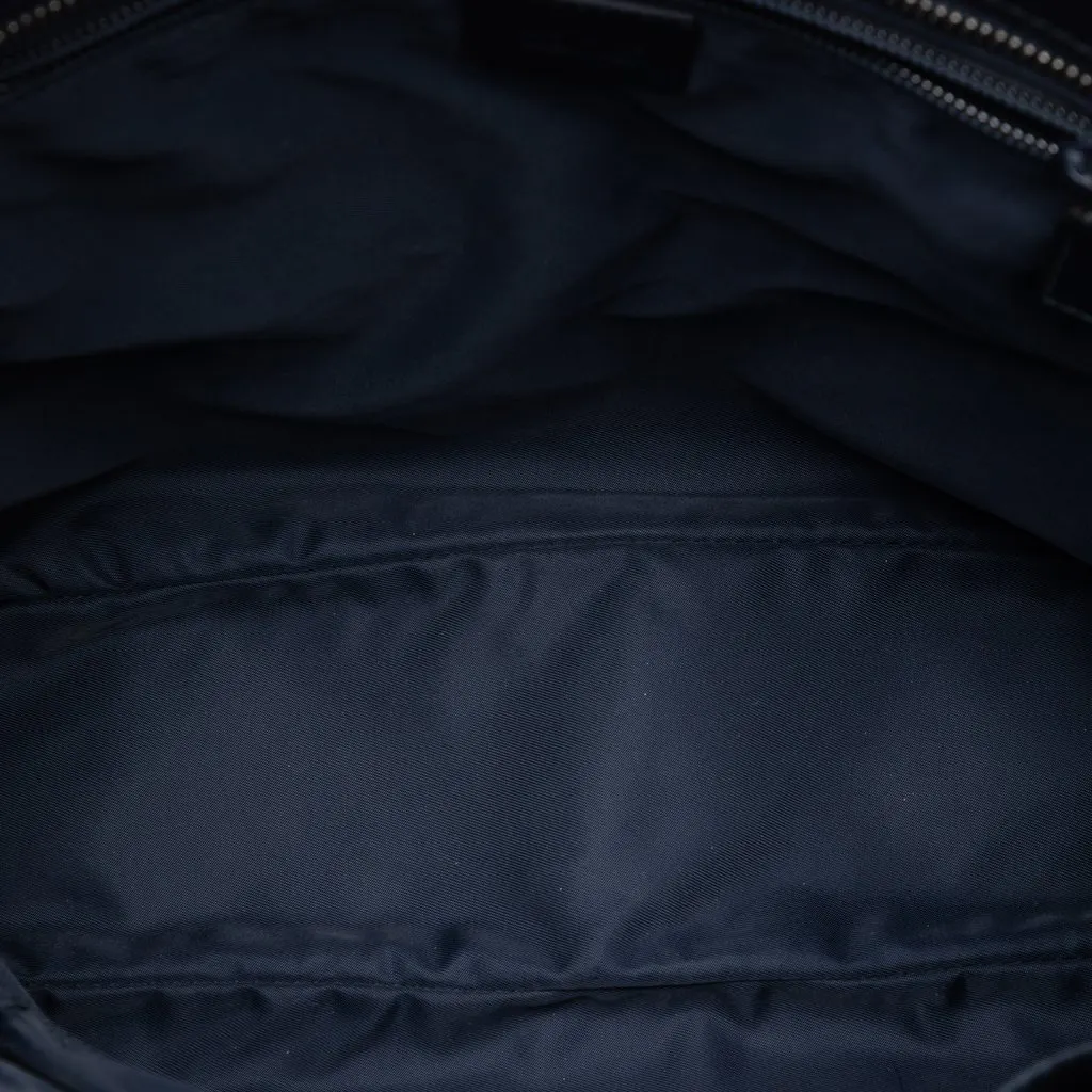 Gucci Guccissima Web Crossbody Black Leather Very good - Model View