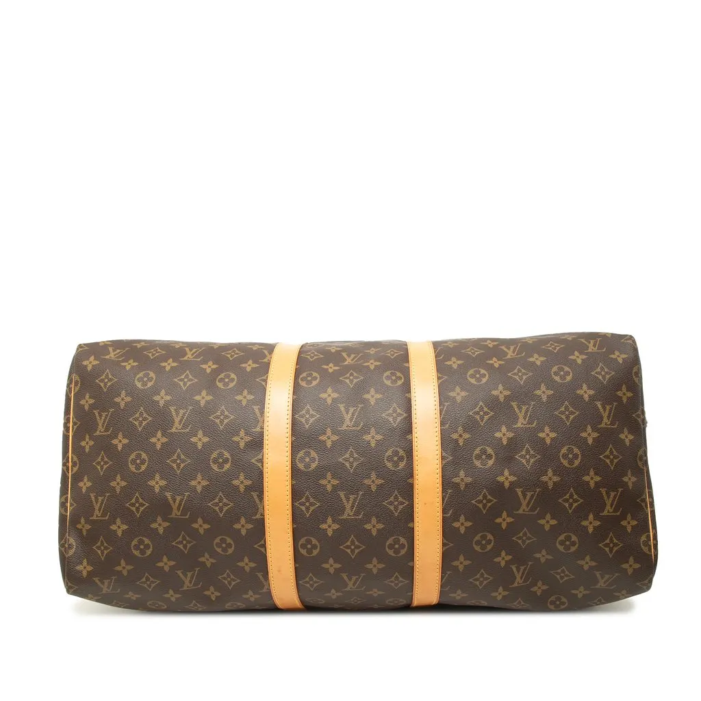 Louis Vuitton Monogram Keepall 55 Brown Canvas Very good - Inside View