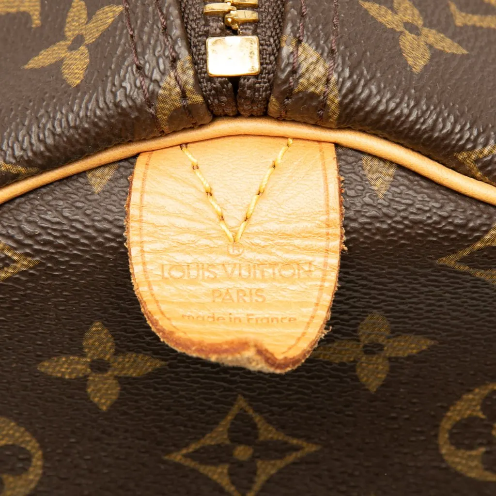 Louis Vuitton Monogram Keepall 55 Brown Canvas Very good - Box View