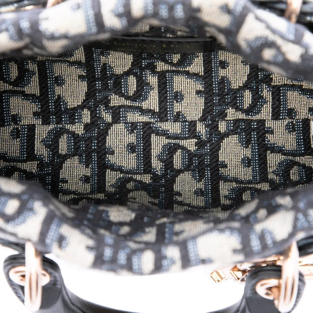 Dior Micro Wicker Oblique Lady D Joy Beige Rattan Very good - Box View