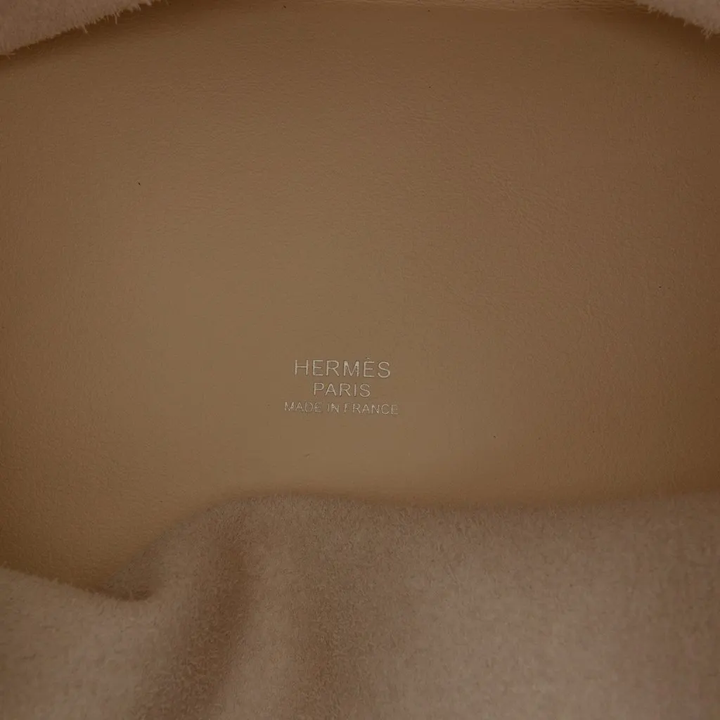 Hermès Swift Lucky Daisy Picotin Lock 18 White Leather Very good - Box View