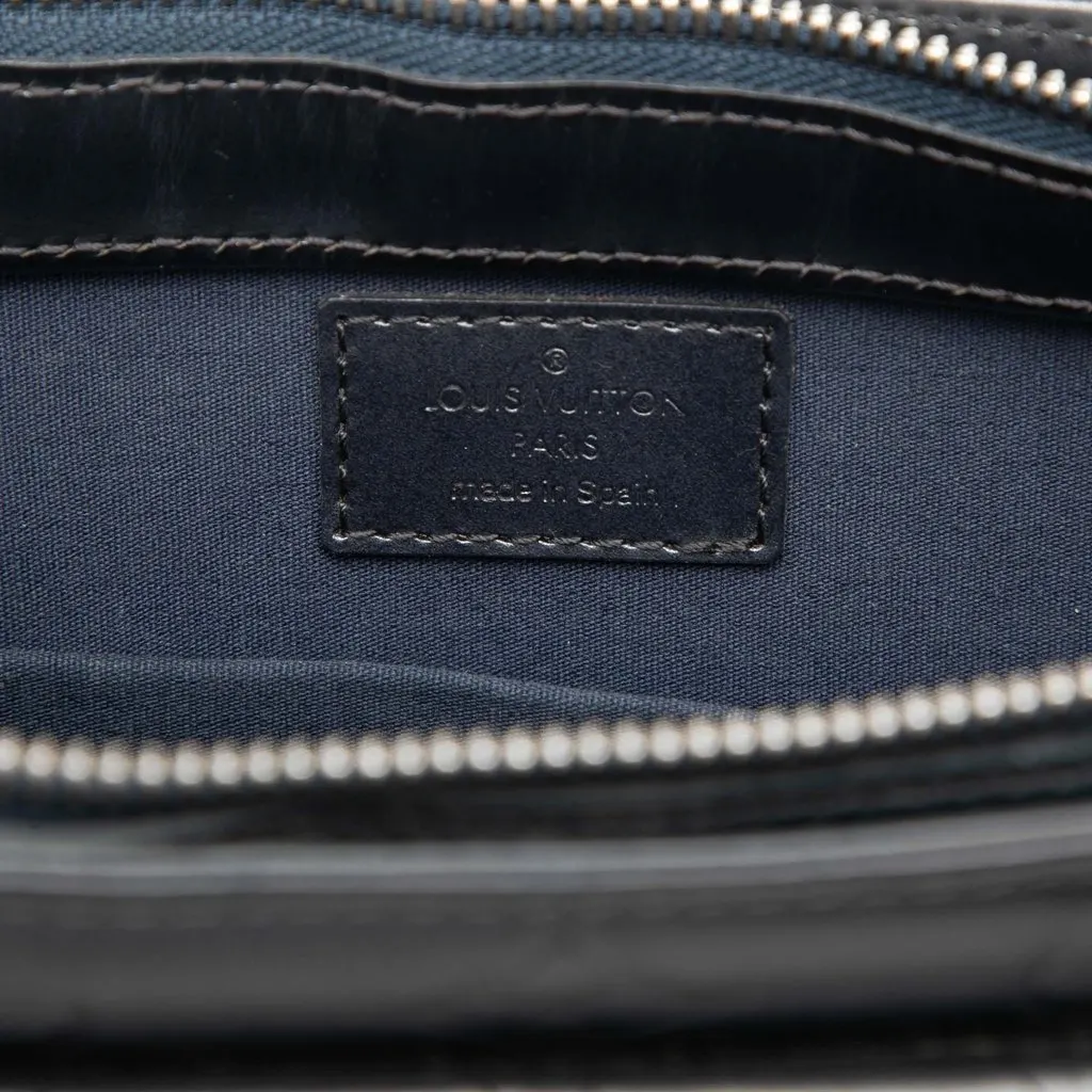 Louis Vuitton Monogram Mat Alston Blue Leather Good - Box View