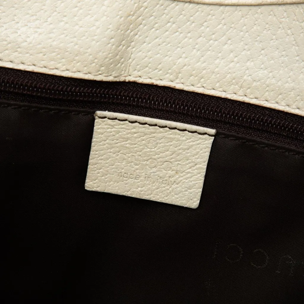 Gucci Canvas Jackie Bardot Shoulder Bag Brown Canvas Very good - Box View