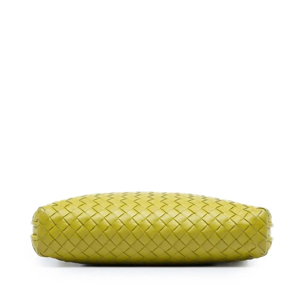 Bottega Veneta Nappa Intrecciato Nodini Crossbody Yellow Leather Very good - Inside View