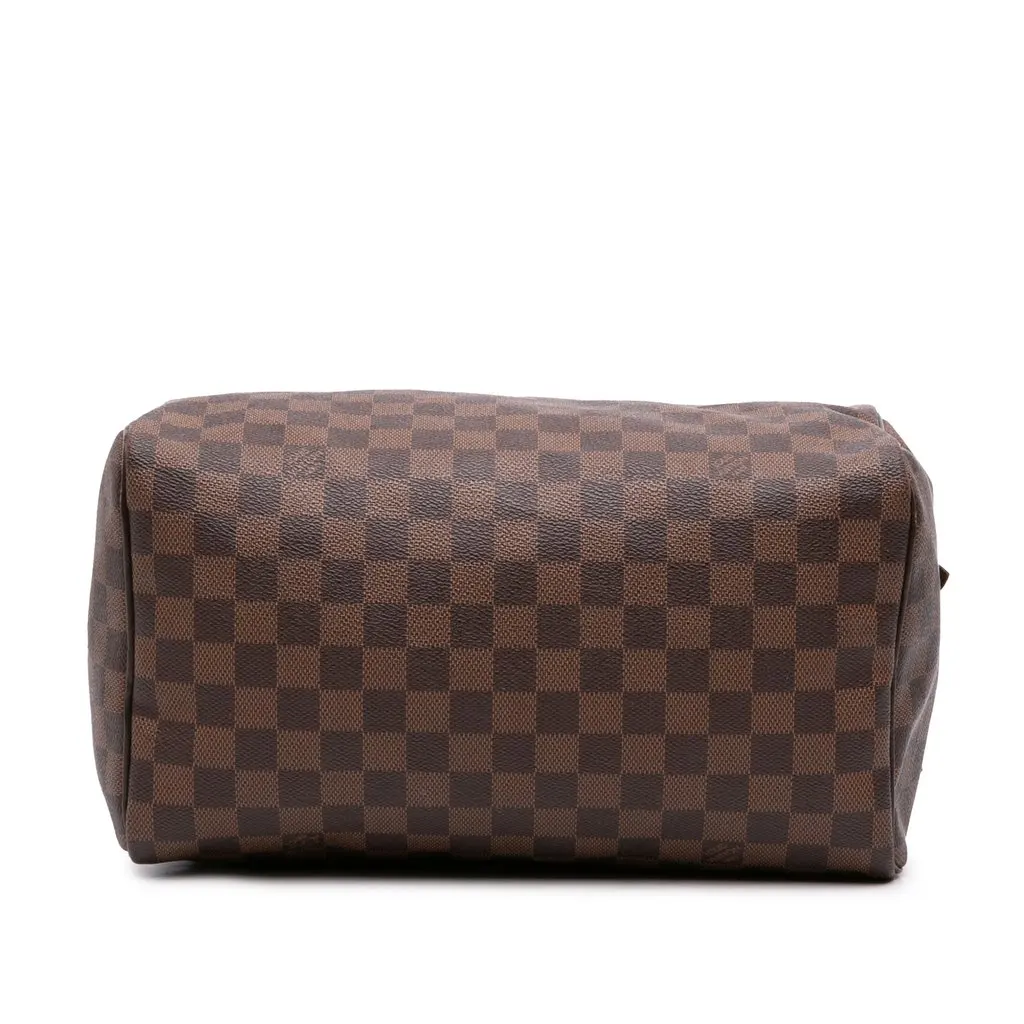 Louis Vuitton Damier Ebene Speedy 30 Brown Canvas Very good - Inside View