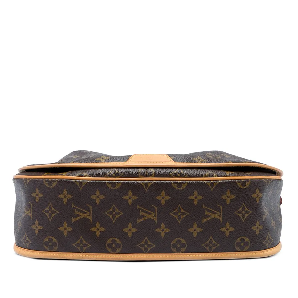 Louis Vuitton Monogram Menilmontant MM Brown Canvas Good - Inside View