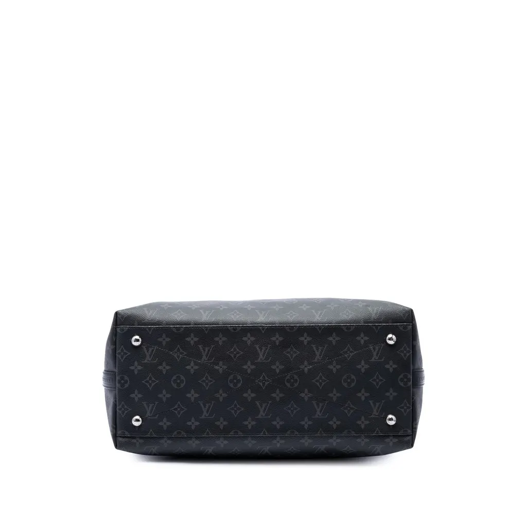 Louis Vuitton Monogram Eclipse Apollo All Day Black Canvas Good - Inside View