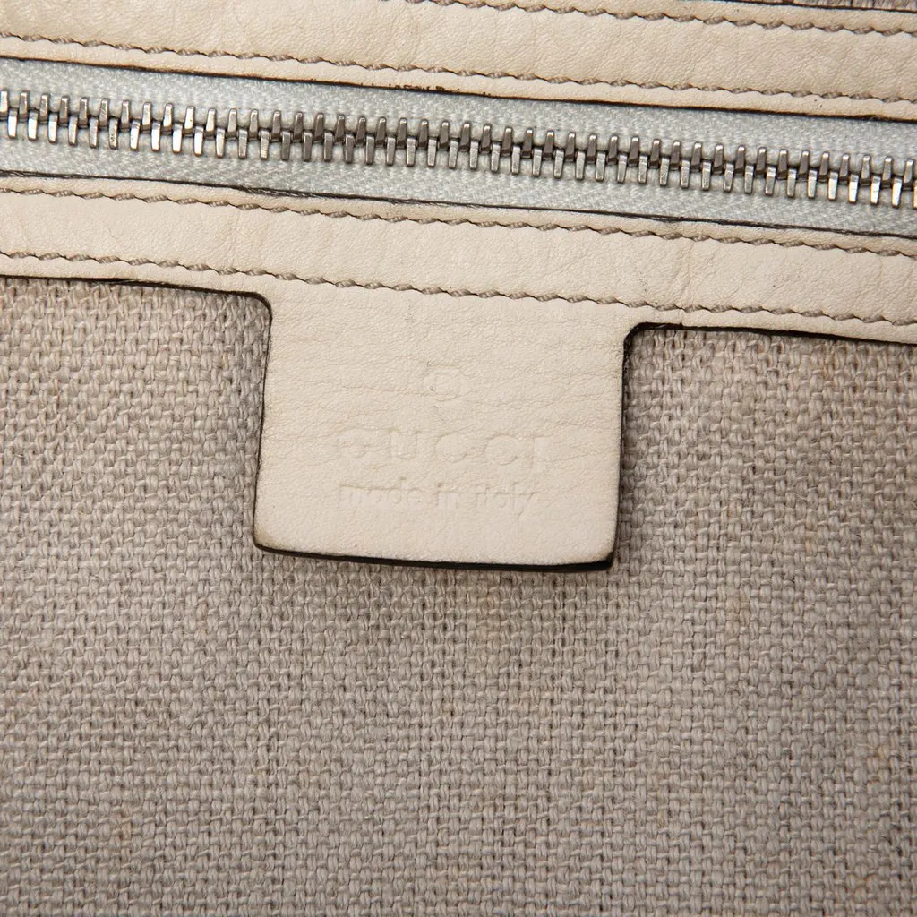 Gucci Small GG Canvas Web Libeccio Sunset Tote Beige Very good - Box View
