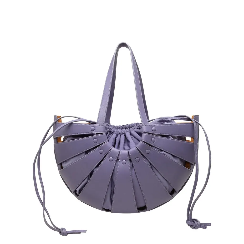 Bottega Veneta Medium Calfskin The Shell Satchel
