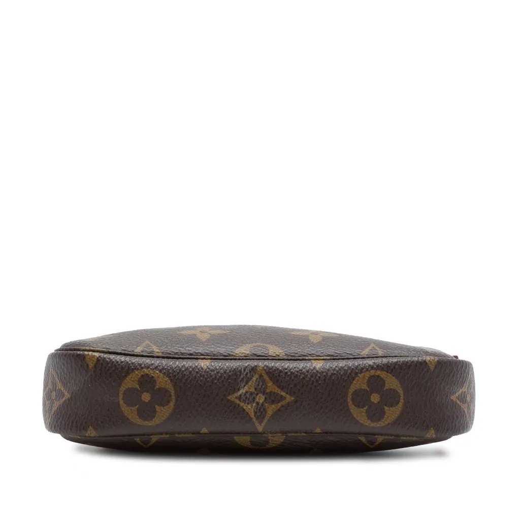 Louis Vuitton Monogram Mini Pochette Accessoires Brown Very good - Inside View