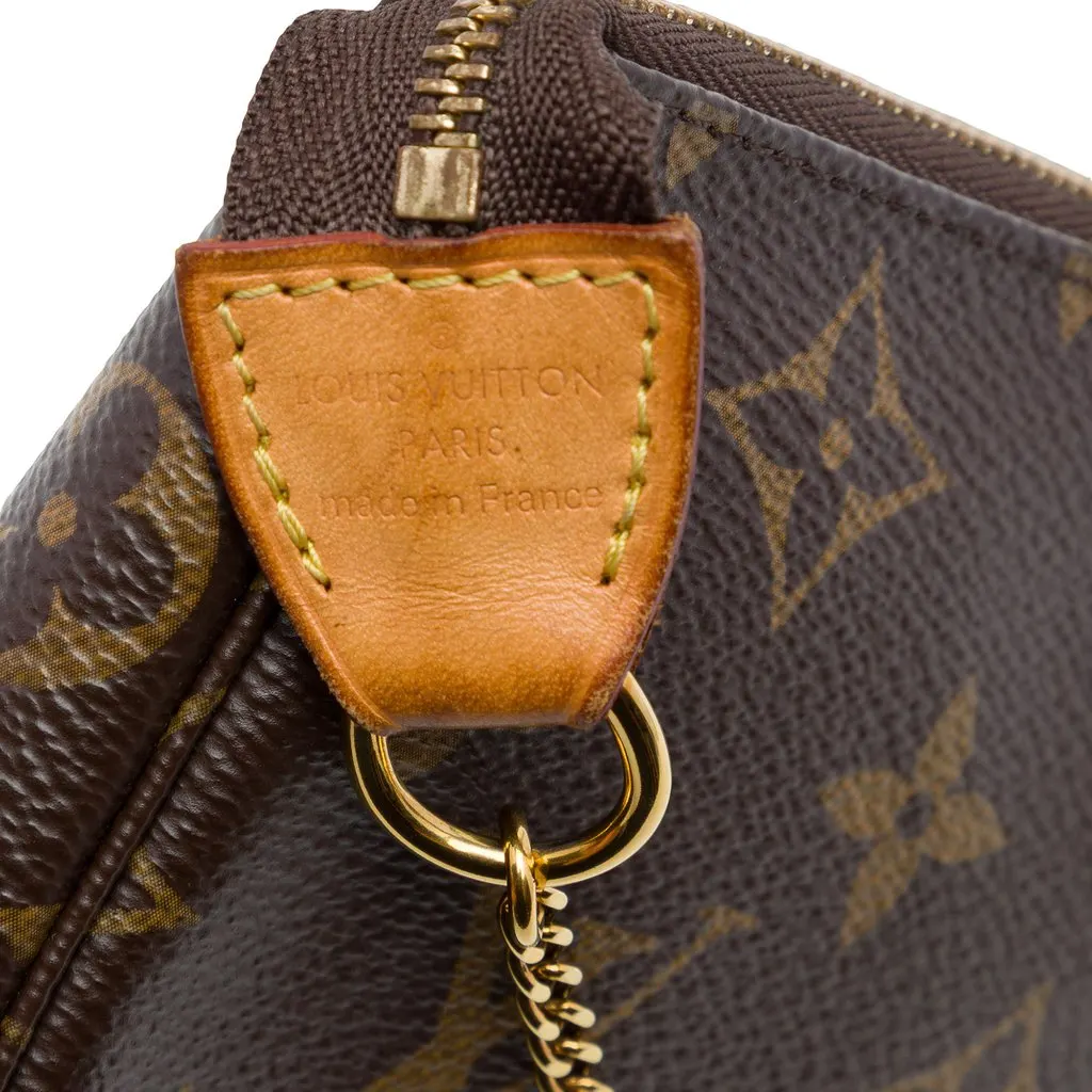 Louis Vuitton Monogram Mini Pochette Accessoires Brown Canvas Very good - Box View