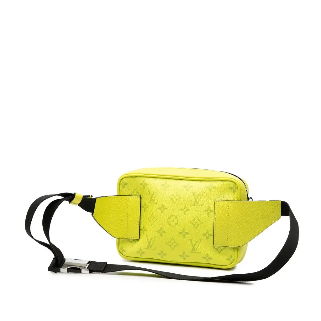 Louis Vuitton Monogram Taigarama Outdoor Bumbag Yellow Leather Very good - Back View