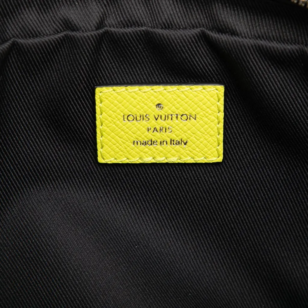 Louis Vuitton Monogram Taigarama Outdoor Bumbag Yellow Leather Very good - Box View