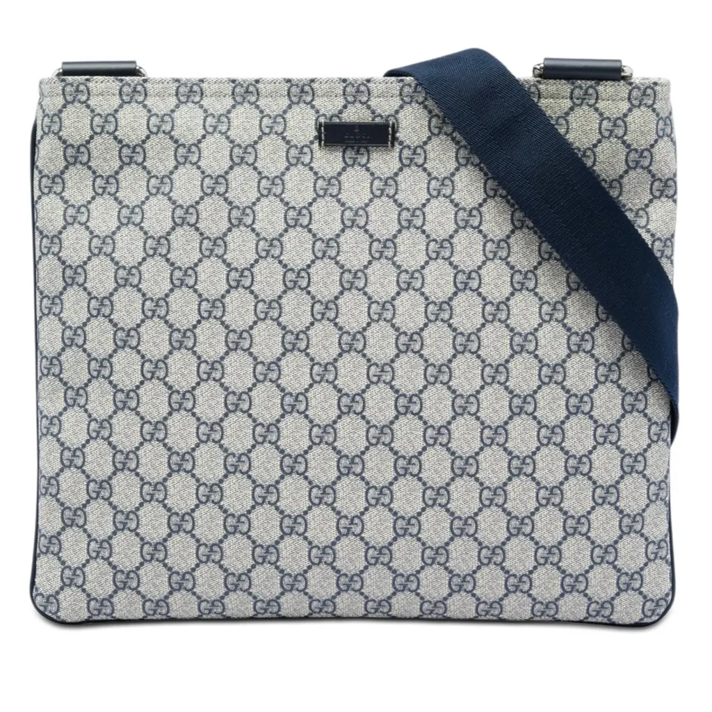 Gucci GG Supreme Crossbody Beige Very good - Front View