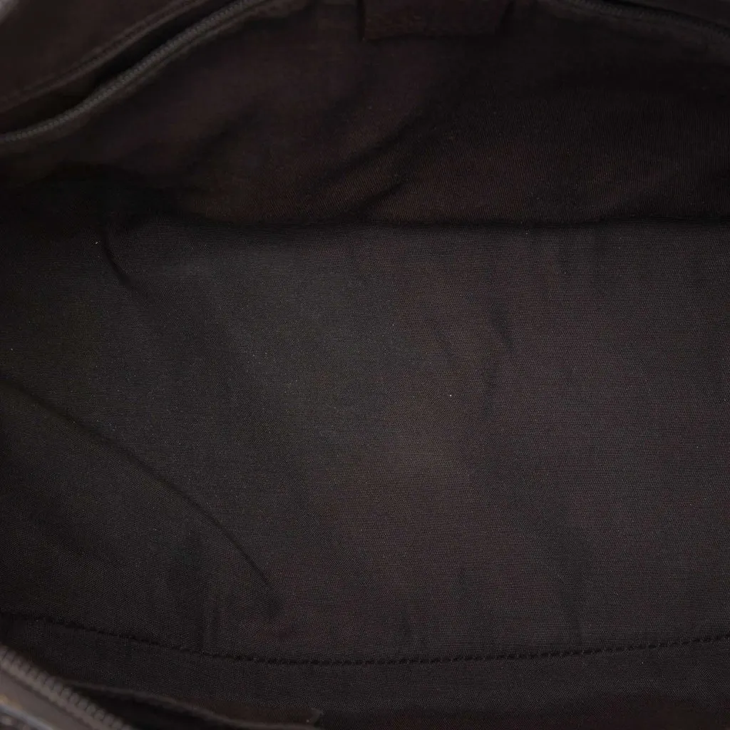 Gucci GG Crystal Web Princy Tote Beige Canvas Good - Model View