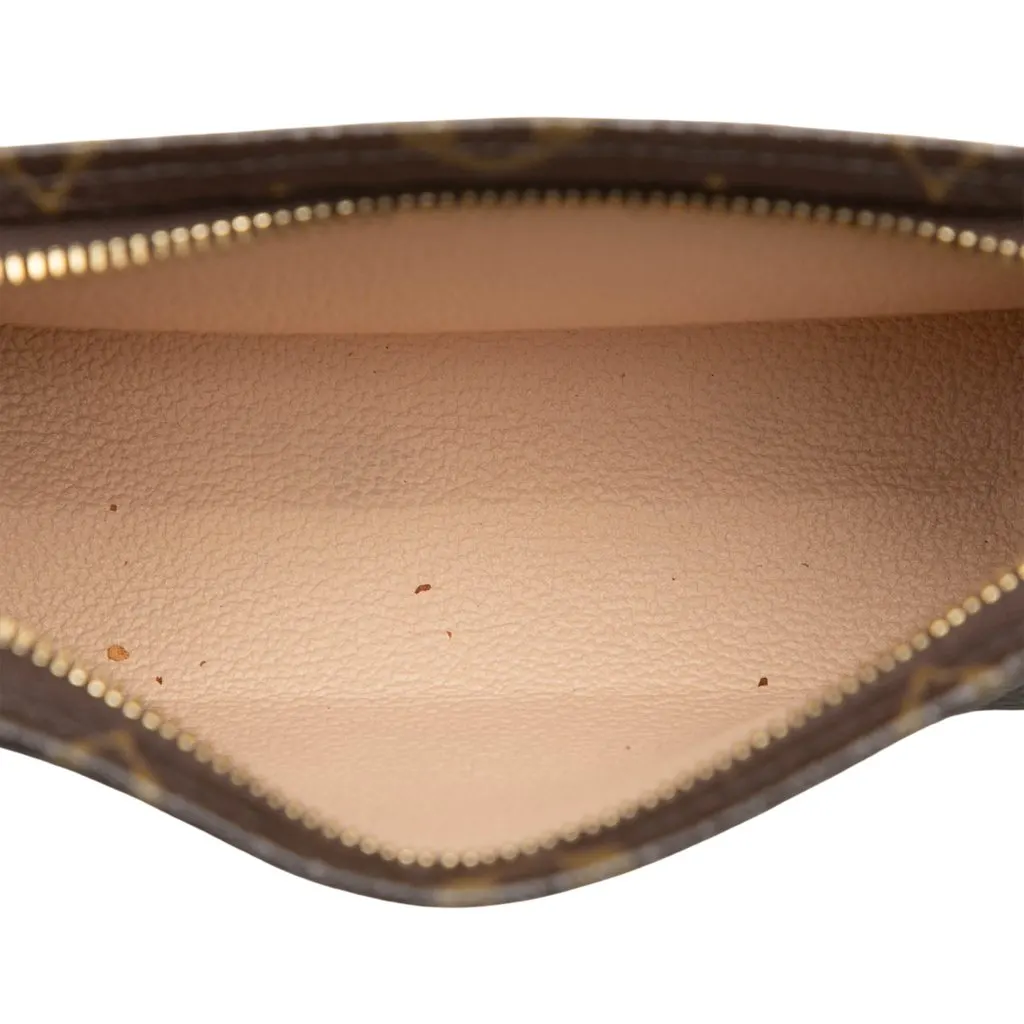 Louis Vuitton Monogram Toiletry Pouch 15 Brown Very good - Model View