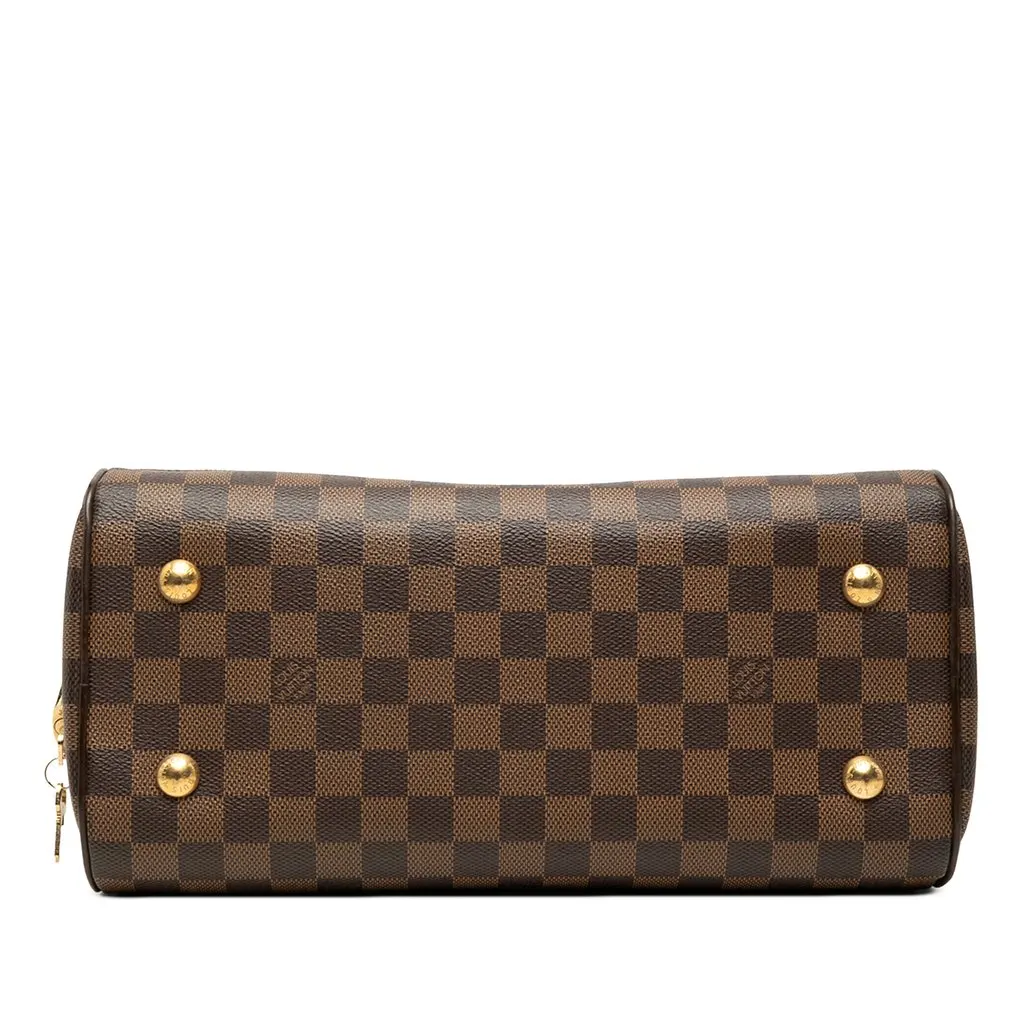 Louis Vuitton Damier Ebene Duomo Brown Good - Inside View