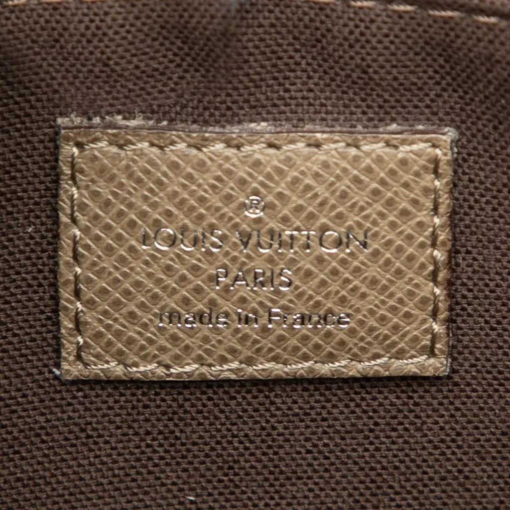 Louis Vuitton Taiga Roman PM Brown Leather Very good - Box View