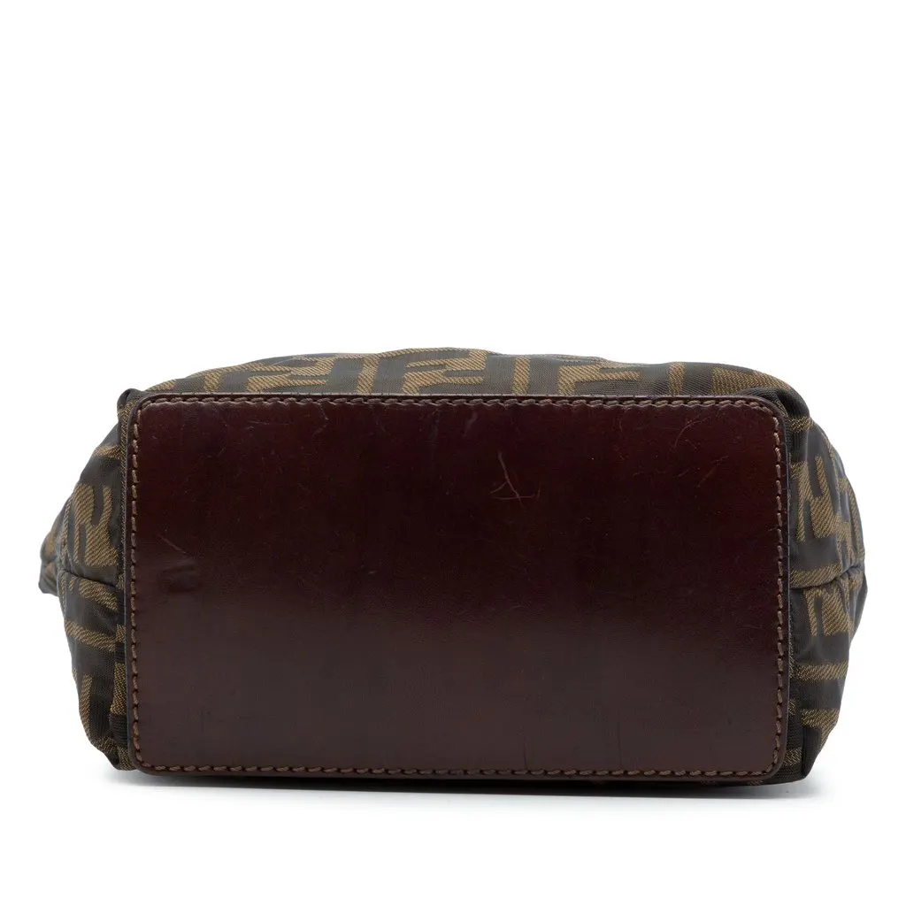 Fendi Zucca Canvas Tote Brown Good - Inside View