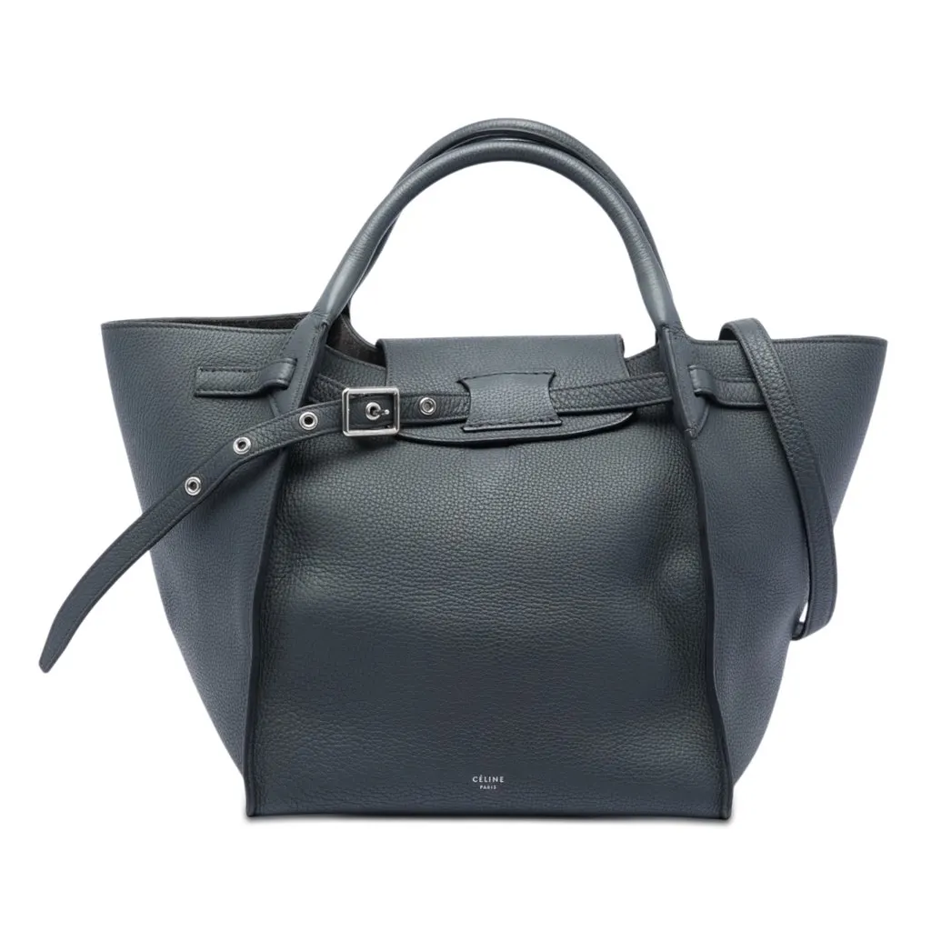 Celine Small Grained Calfskin Big Bag MultiColor Leather Very good - Front View