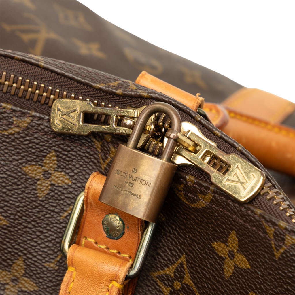Louis Vuitton Monogram Keepall 55 Brown X-Large | Pre-Owned