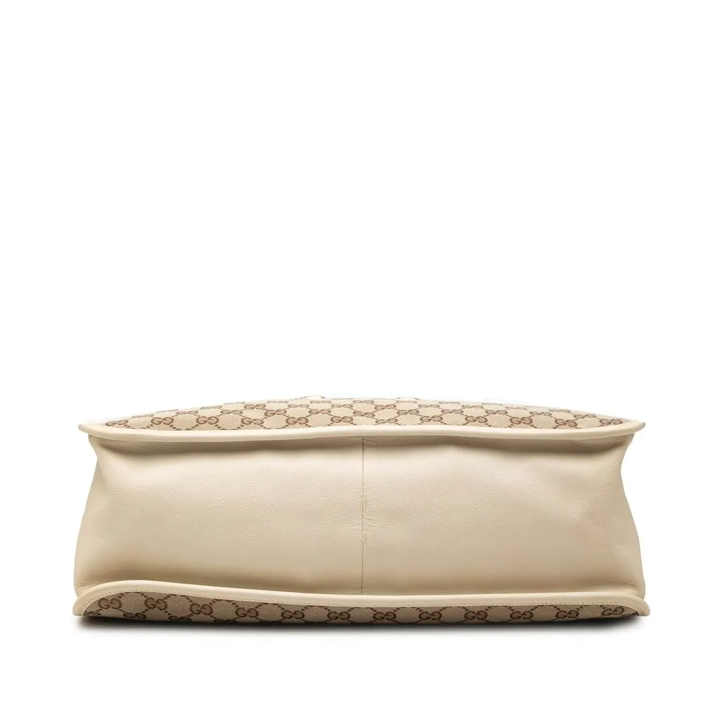 Gucci Medium Canvas Horsebit 1955 Tote Beige Very good - Inside View