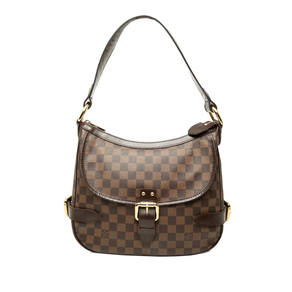 Louis Vuitton Damier Ebene Highbury Brown Canvas Very good - Front View