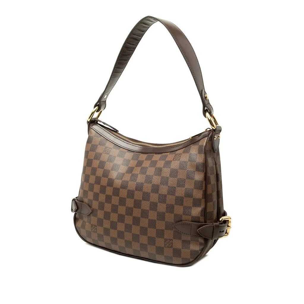 Louis Vuitton Damier Ebene Highbury Brown Canvas Very good - Back View