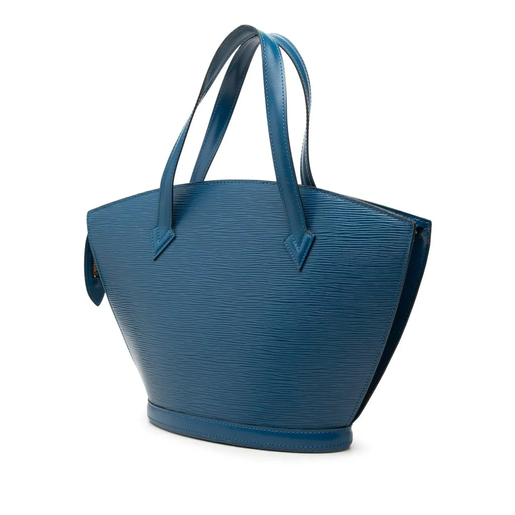 Louis Vuitton Epi Saint Jacques PM Short Strap Blue Leather Very good - Back View