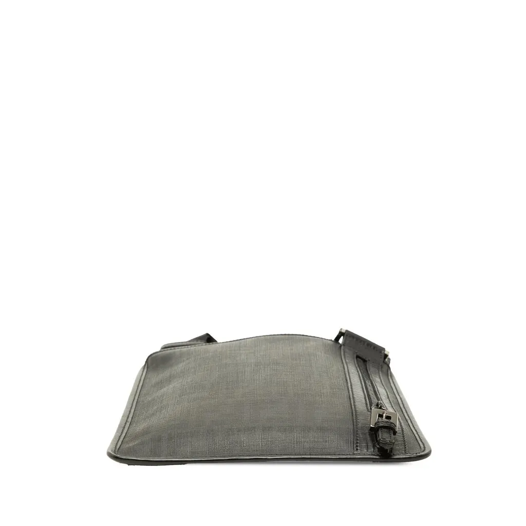 Fendi Zucca Spalmati Crossbody Black Canvas Very good - Inside View