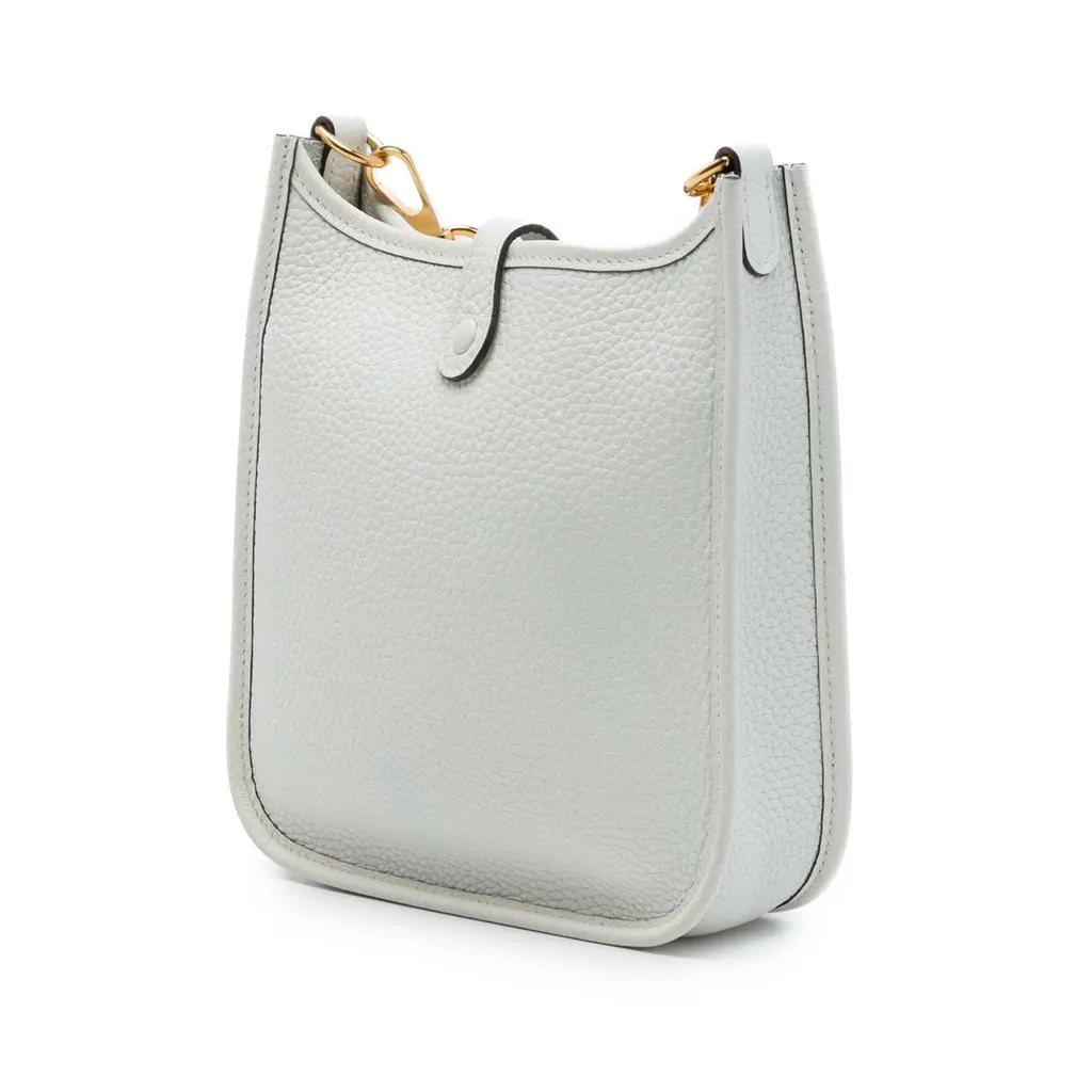 Hermès Clemence Evelyne I 16 Amazone Blue Leather Very good - Back View
