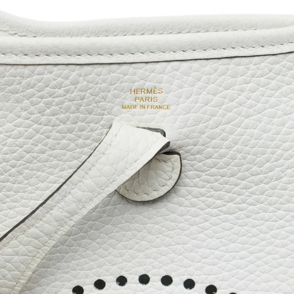 Hermès Clemence Evelyne I 16 Amazone Blue Leather Very good - Box View