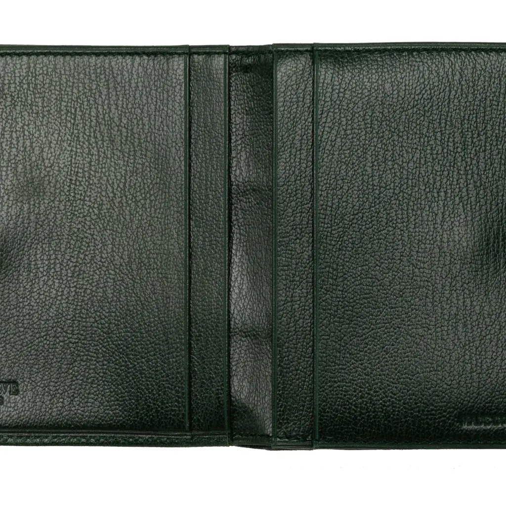 Loewe Calfskin Velazquez Compact Wallet Green Leather Very good - Model View