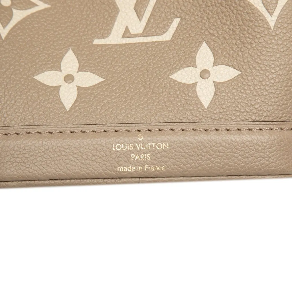Louis Vuitton Bicolor Monogram Empreinte Nano Noe Brown Leather Very good - Box View
