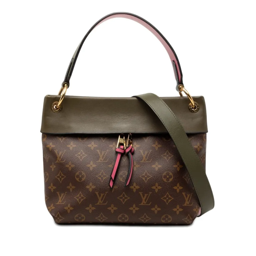 Louis Vuitton Monogram Tuileries Besace Brown Very good - Front View