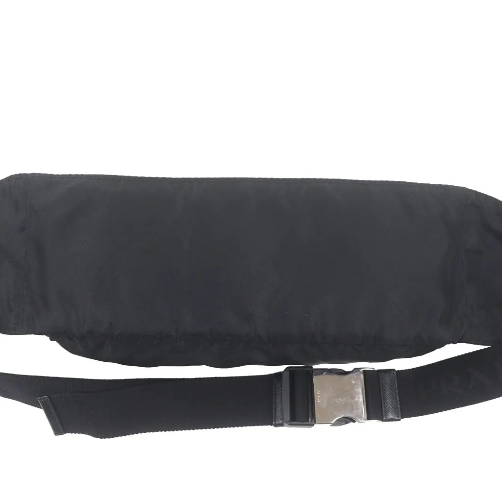 Prada Tessuto Belt Bag Black Very good - Back View