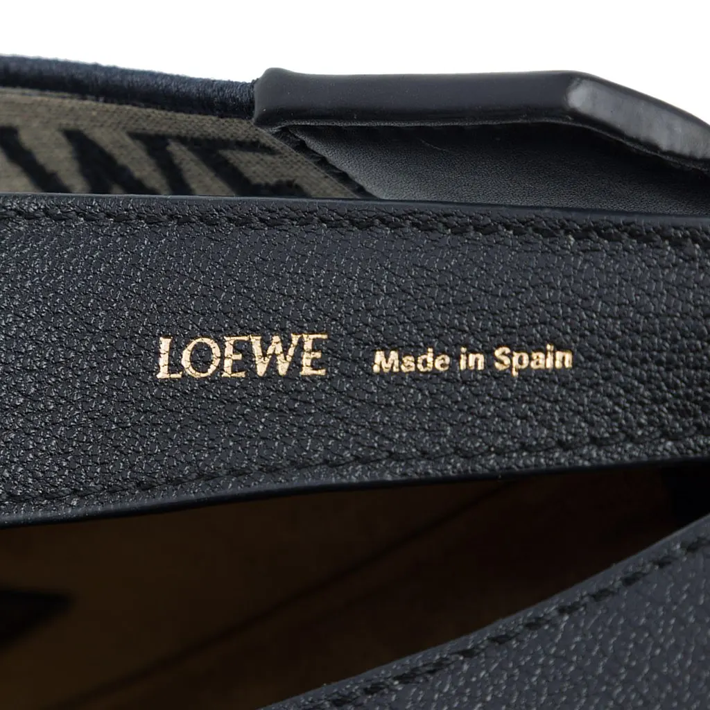 Loewe Small Leather Luna Hobo Black Leather Good - Box View