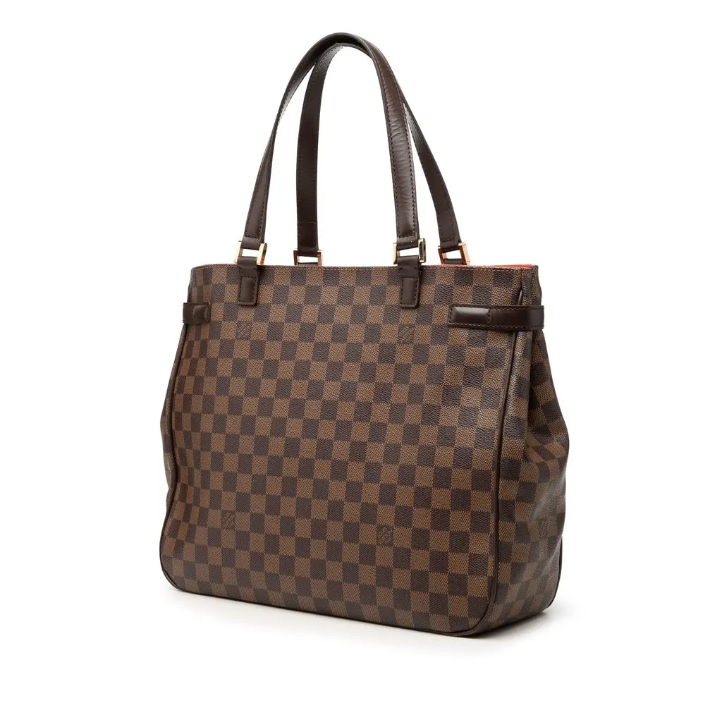 Louis Vuitton Damier Ebene Uzes Brown Very good - Back View
