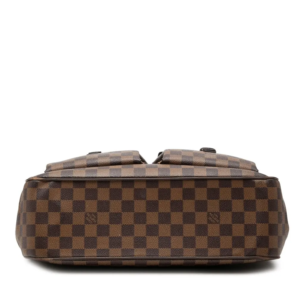 Louis Vuitton Damier Ebene Uzes Brown Very good - Inside View