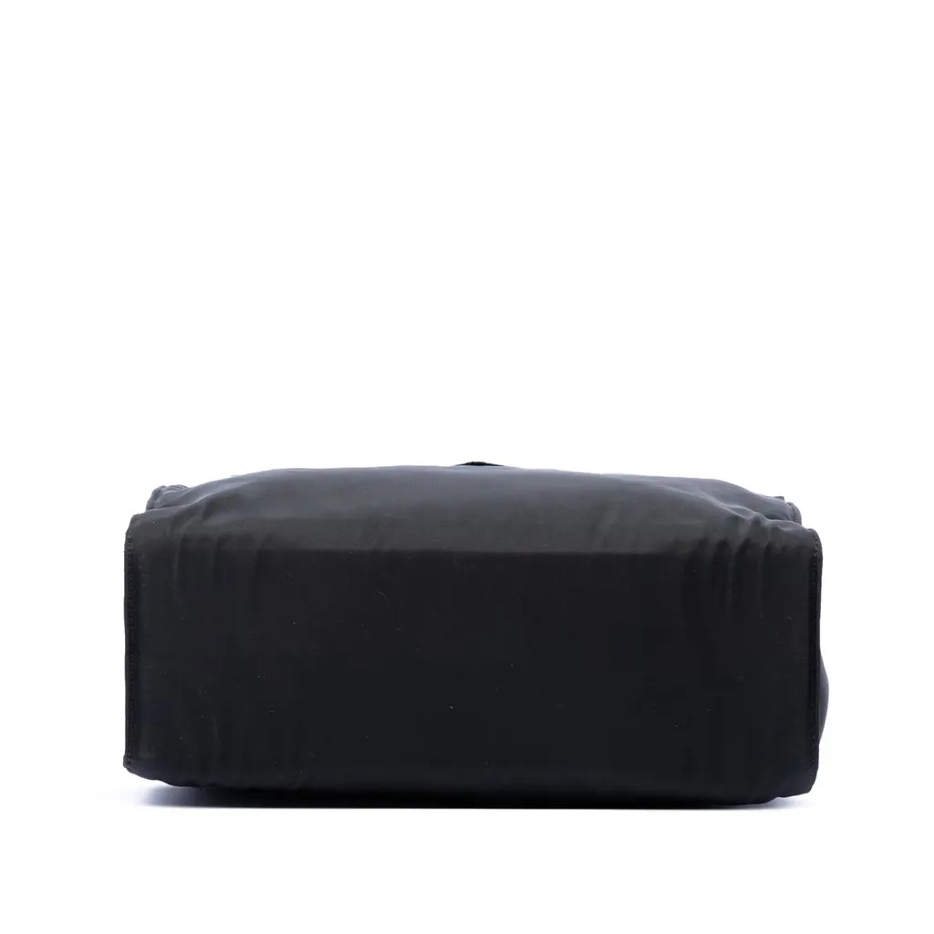 Prada Tessuto Metal Handle Bag Black Very good - Inside View