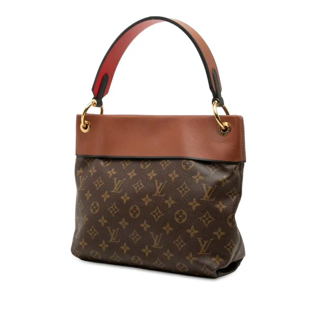 Louis Vuitton Monogram Tuileries Besace Brown Canvas Very good - Back View