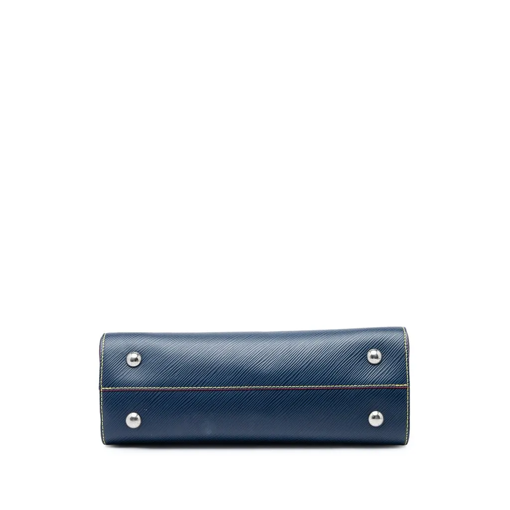 Louis Vuitton Epi Twist Satchel Blue Leather Very good - Inside View