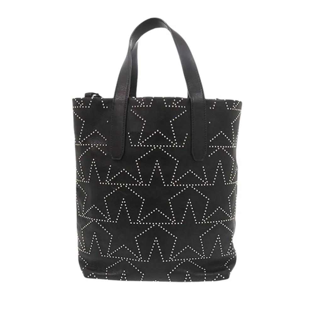 Jimmy Choo Leather Star Studded Sofia Tote Black Leather Very good - Inside View