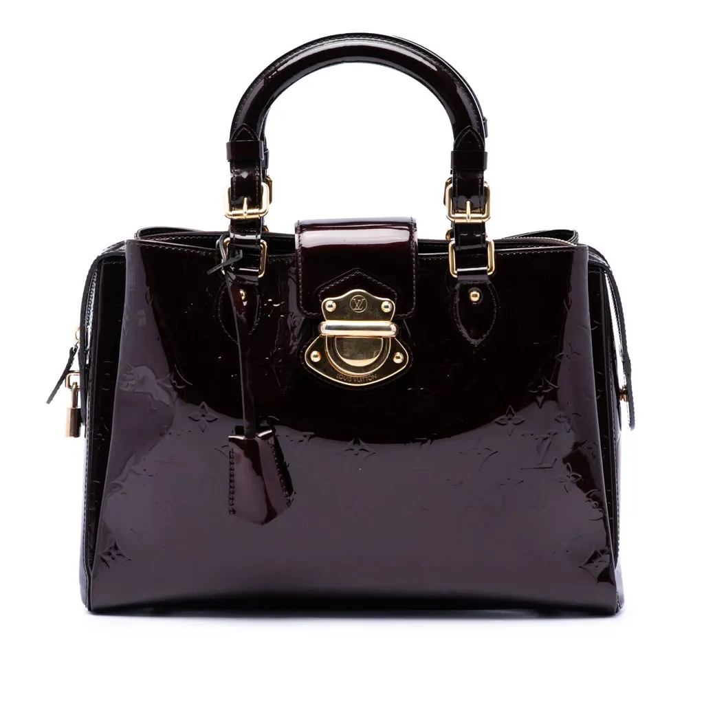 Louis Vuitton Monogram Vernis Melrose Avenue Purple Leather Very good - Front View